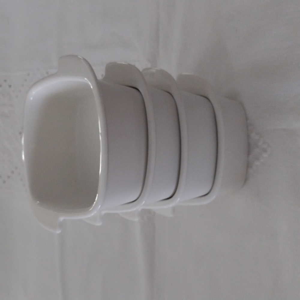 Dowan Square Ramekin Baking Square Dishes 4